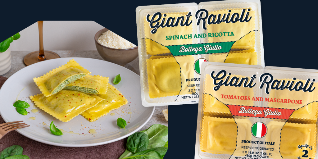 Bottega Giulio Giant Ravioli Raviolificio Scoiattolo